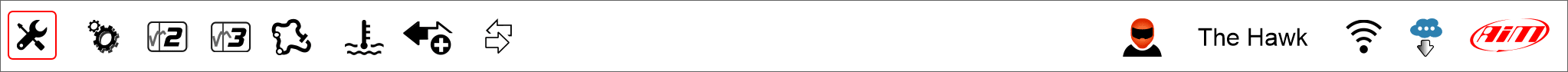 Icon to enter software preferences
